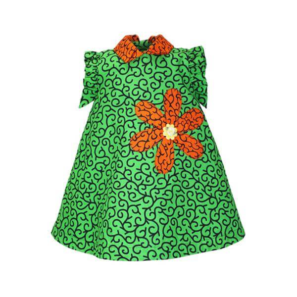 Baby girl ankara dresses best sale