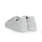 BOYS' WHITE LACE-UP SNEAKERS