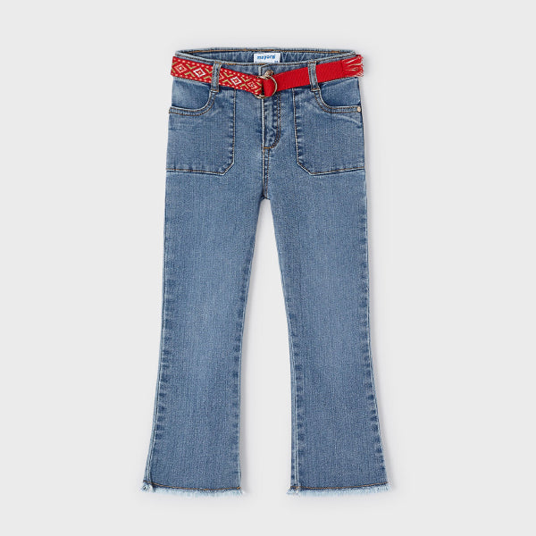BLUE GIRL DENIM TROUSER FOR GIRLS