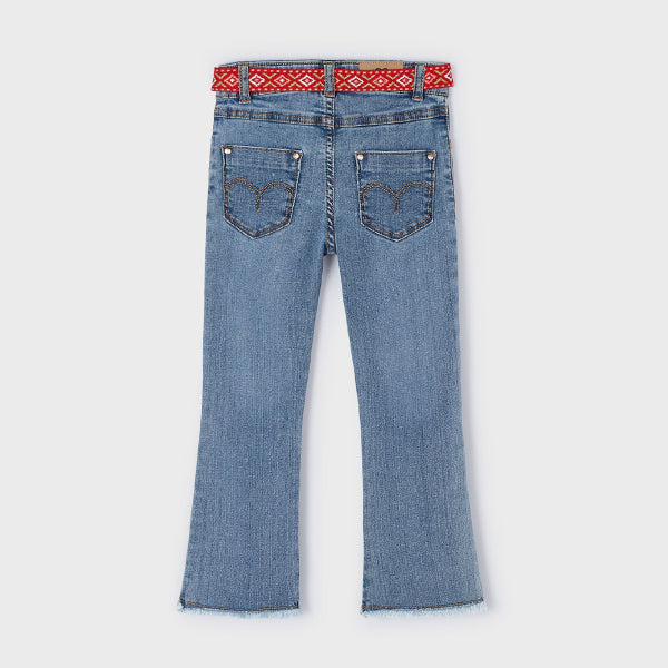 BLUE GIRL DENIM TROUSER FOR GIRLS
