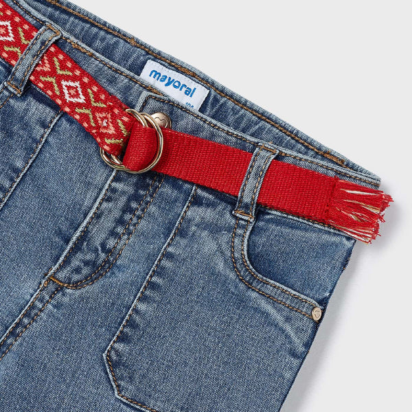 BLUE GIRL DENIM TROUSER FOR GIRLS