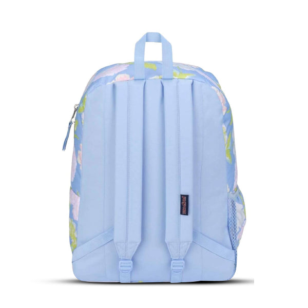 GIRLS PURPLE FLORAL JANSPORT BACKPACK