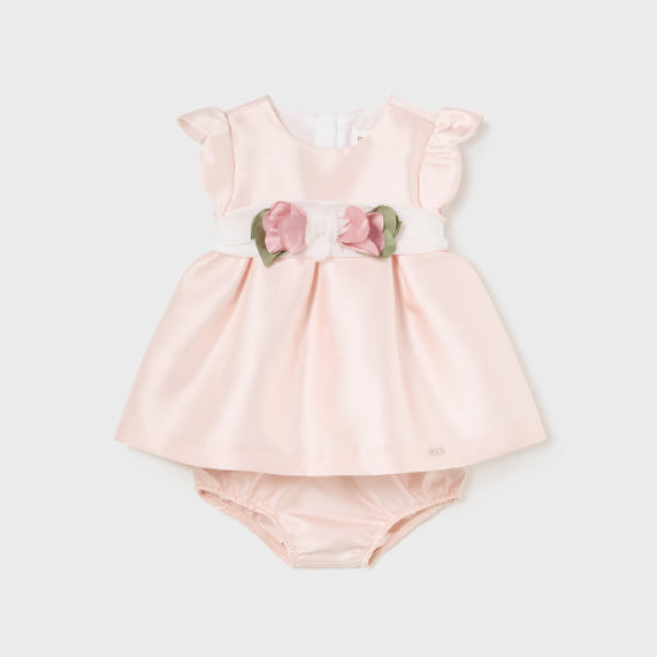 PINK CEREMONIAL DRESS FOR BABY GIRLS