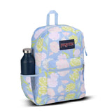 GIRLS PURPLE FLORAL JANSPORT BACKPACK