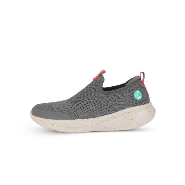 UNISEX CHARCOAL SKECHERS SLIP ON SNEAKER - ruffntumblekids