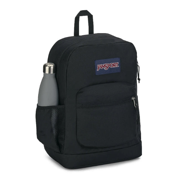 UNISEX JANSPORT BLACK PLAIN BACKPACK