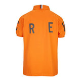 BOYS ORANGE SHORT SLEEVE POLO - ruffntumblekids