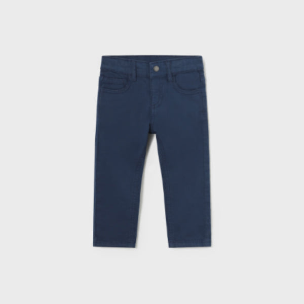 NAVY BLUE SLIM FIT TROUSER FOR BABY BOYS