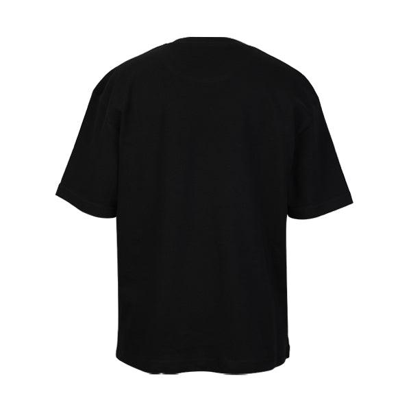 BLACK SHORT SLEEVE T-SHIRT FOR BOYS - ruffntumblekids