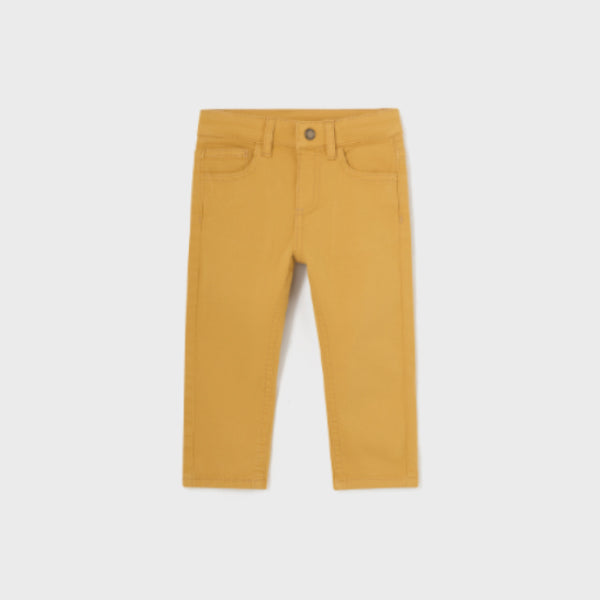 BABY BOY MUSTARD SLIM FIT TROUSER