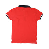 RED SHORT SLEEVE POLO T-SHIRT