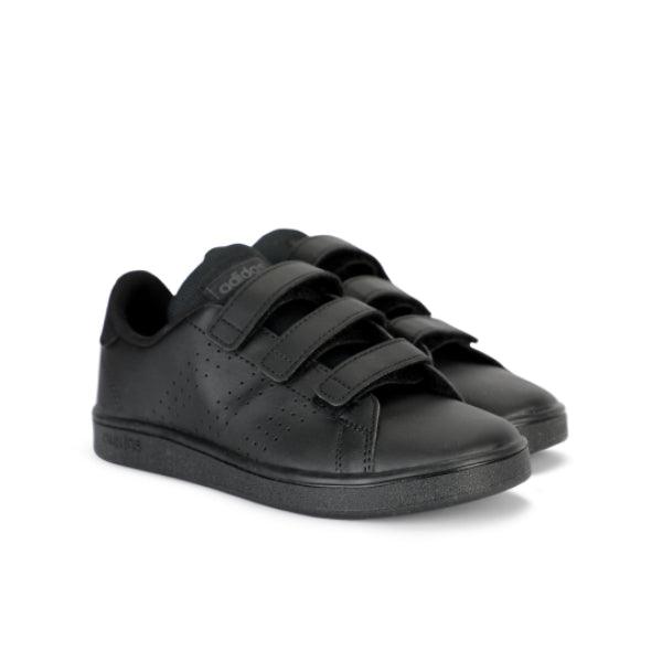 BLACK VELCRO SNEAKERS FOR BOYS - ruffntumblekids