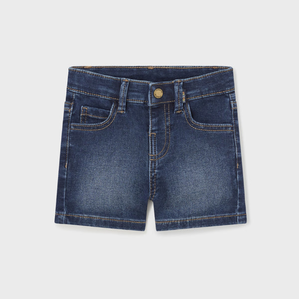 BLUE BABY DENIM SHORT FOR BABY BOYS