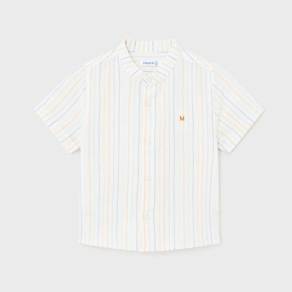 BABY BOYS MULTI-COLOR STRIPED SHIRT