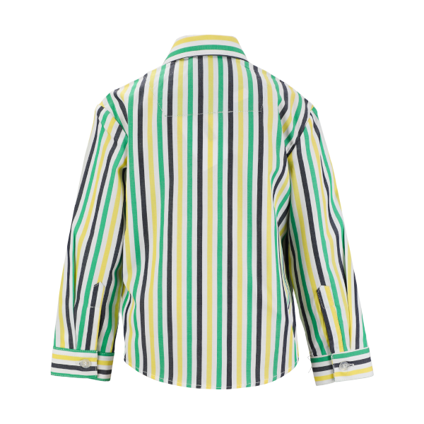 MULTI-COLOUR LONG SLEEVE STRIPE SHIRT