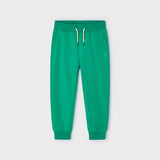 GREEN CUFFED JOGGERS FOR BOYS