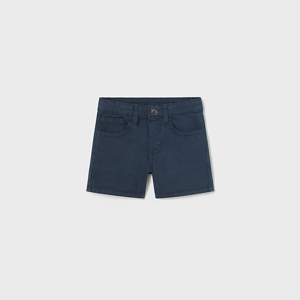 BOYS NAVY BLUE TWILL SHORT