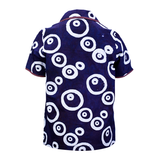 BLUE ECCENTRIC ADIRE SHORT SLEEVE SHIRT