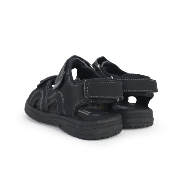 BOYS' BLACK ROVER SANDALS