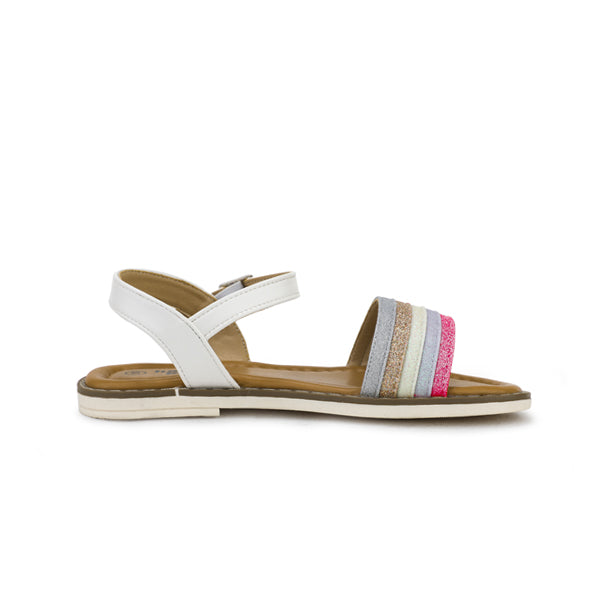 GIRLS' RAINBOW STRAPPY SANDALS