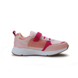 GIRLS' PINK & PEACH DUAL-TONE SNEAKERS