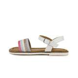 GIRLS' RAINBOW STRAPPY SANDALS