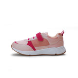 GIRLS' PINK & PEACH DUAL-TONE SNEAKERS