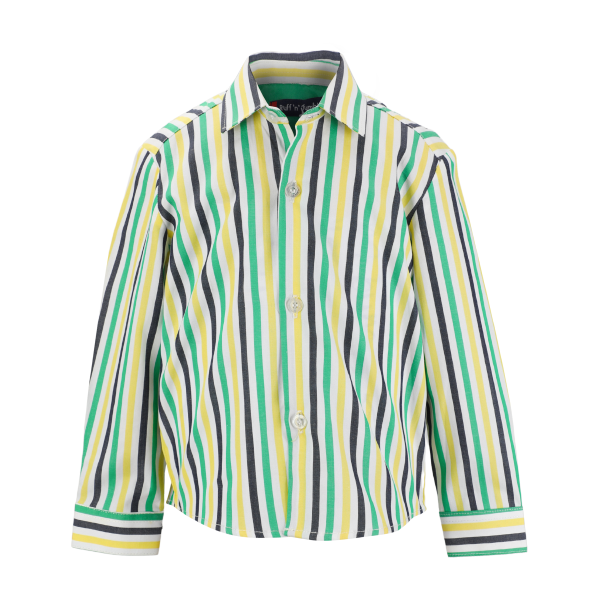 MULTI-COLOUR LONG SLEEVE STRIPE SHIRT