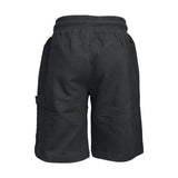 BOYS WHITE/BLACK SHORT SET - ruffntumblekids