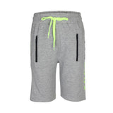 GREY SHORTS JOGGERS WITH LEMON PRINT - ruffntumblekids