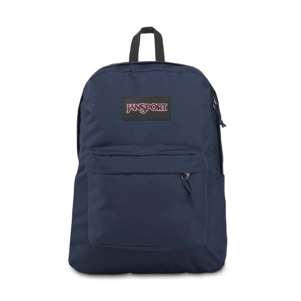 NAVY BLUE PLAIN BACKPACK-JANSPPORT