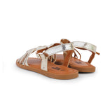 GIRLS' GOLD GLAM SANDALS