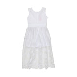 WHITE OTTOMON PLAYSUIT