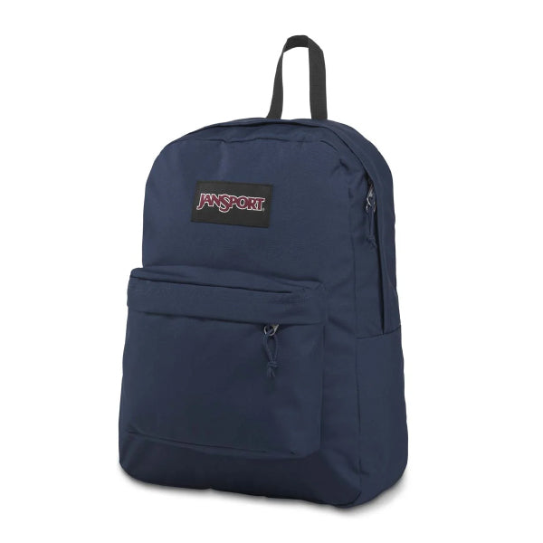 NAVY BLUE PLAIN BACKPACK-JANSPPORT