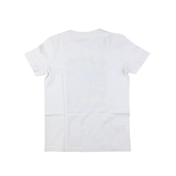 WHITE SHORT SLEEVE BASIC T-SHIRT