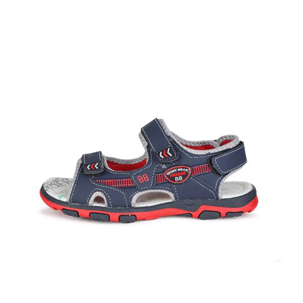 GIRLS NAVY BLUE SANDALS - ruffntumblekids