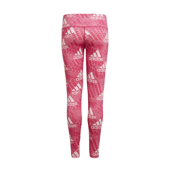 PINK PRINT ADIDAS TIGHT FOR GIRLS