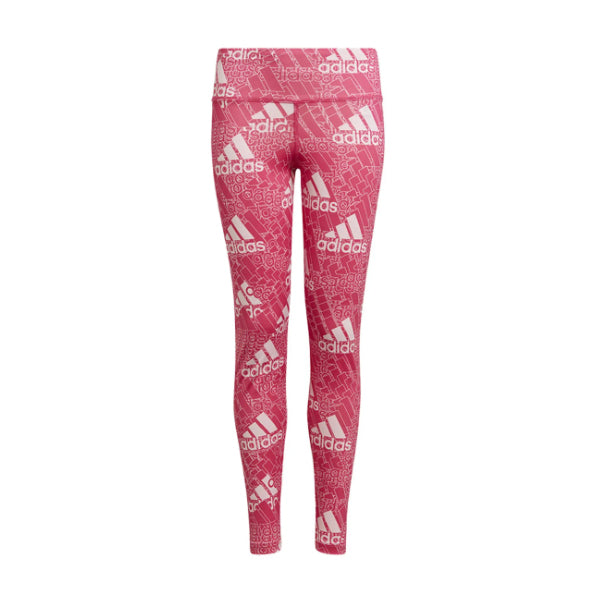 PINK PRINT ADIDAS TIGHT FOR GIRLS