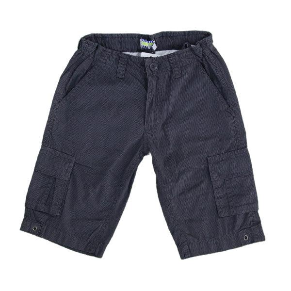 GREY BOYS BERMUDA SHORTS - ruffntumblekids