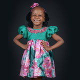 ILETIMONI DRESS WITH HAIRBOW