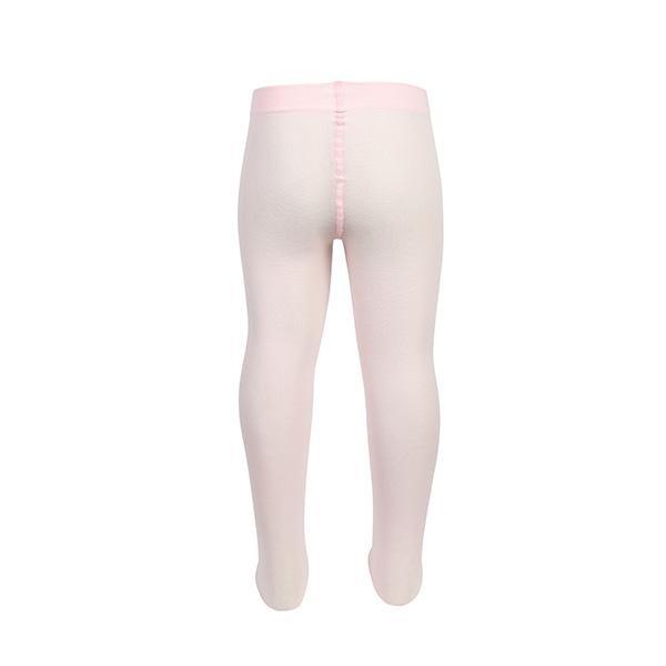 GIRLS PINK MICROFIBER TIGHTS - ruffntumblekids