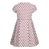 WHITE AND RED OTTOMAN GIRLS DRESS - ruffntumblekids