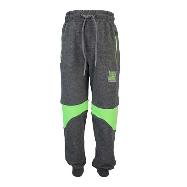 BOYS GREY JOGGERS WITH LEMON PRINT - ruffntumblekids