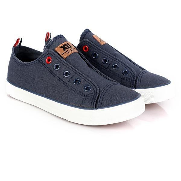 Childrens navy canvas on sale shoes