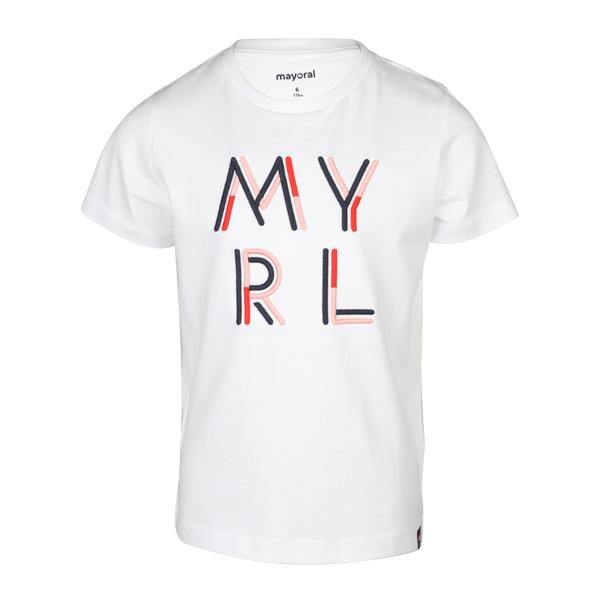 BOYS SHORT SLEEVE STANDARD T-SHIRT - WHITE - ruffntumblekids