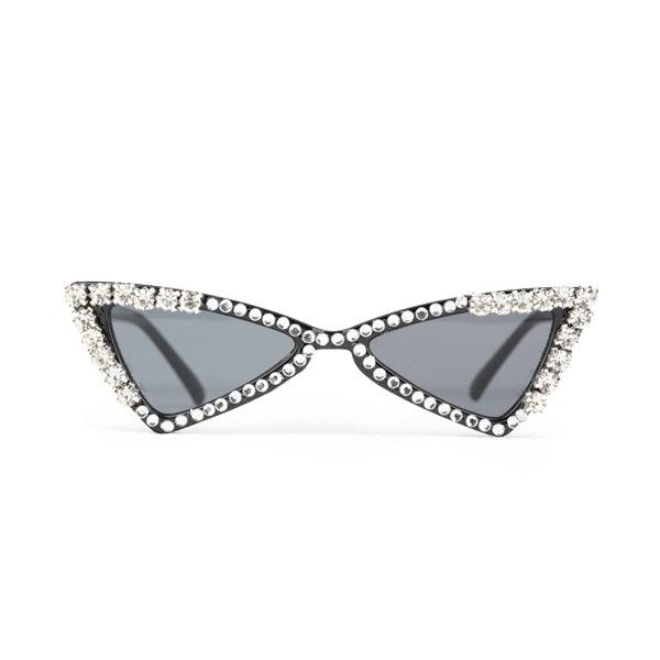 GIRLS CATEYE SUNGLASSES - BLACK - ruffntumblekids