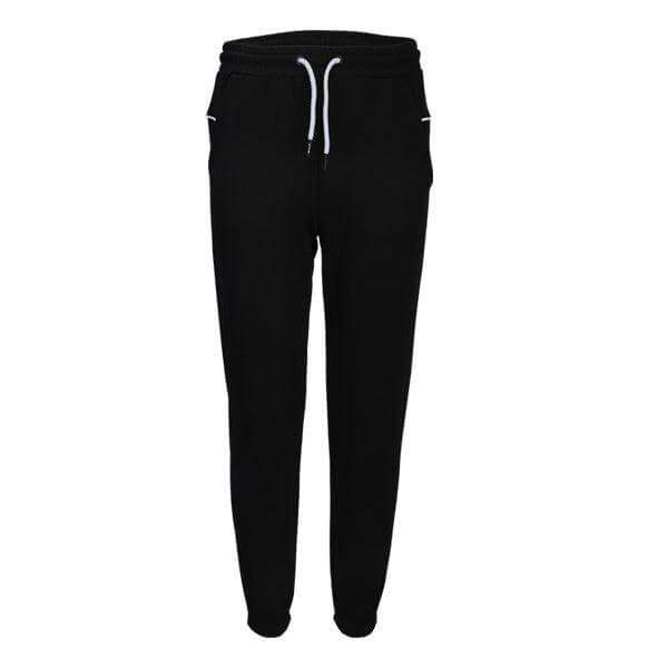 Girls plain black online tracksuit