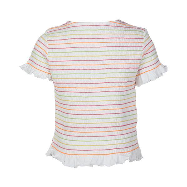 GIRLS SHORT SLEEVE T-SHIRT - MULTICOLOR - ruffntumblekids