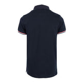 BOYS SHORT SLEEVE POLO T-SHIRT - NAVY BLUE - ruffntumblekids