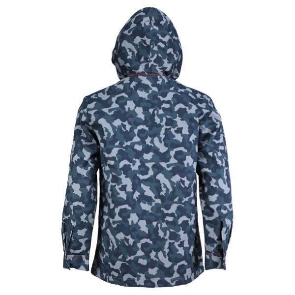 BOYS LONG-SLEEVE CAMO HOODIE - NAVY BLUE - ruffntumblekids